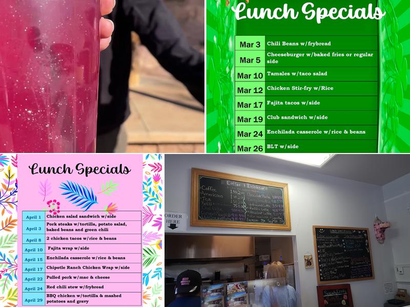 Arrowhead CafÃ© Menu