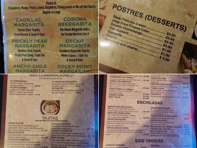 El Patron Mexican Grill Menu