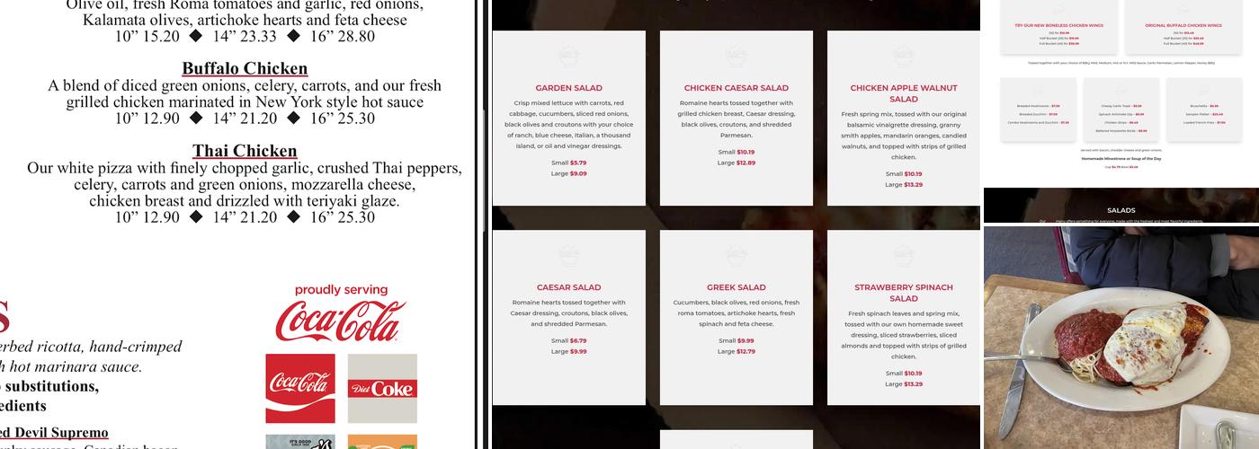 Red Devil Restaurant & Bar Menu