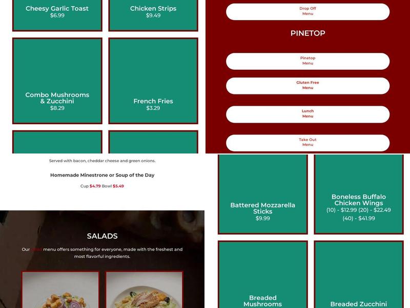 Red Devil Restaurant & Bar Menu