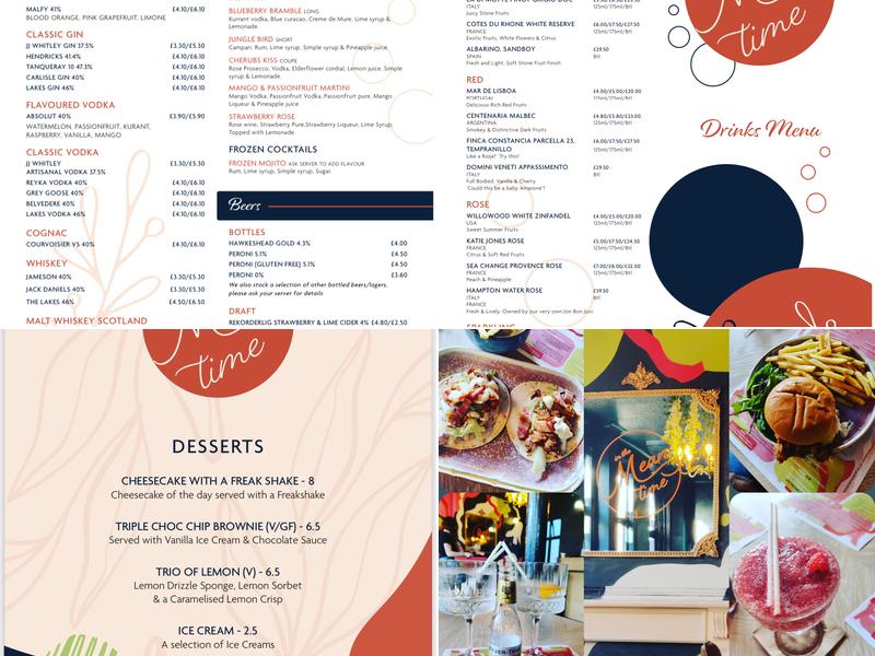 In The Meantime Menu