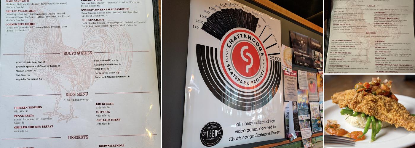 Feed Table and Tavern Menu