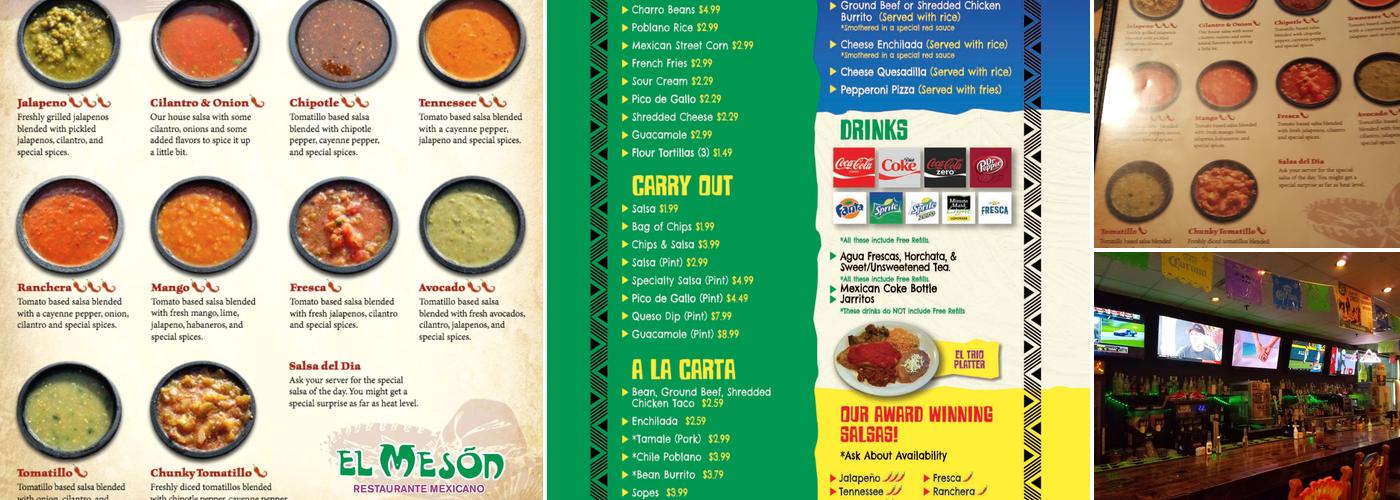 El Meson at Northgate Menu
