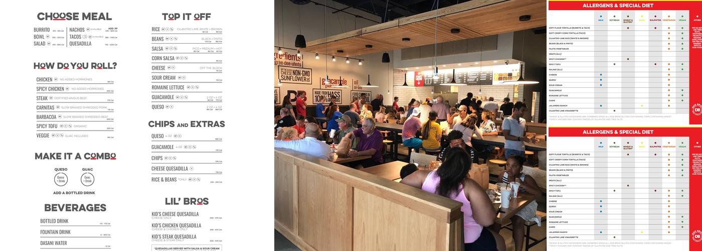 DosBros Fresh Mexican Grill Menu