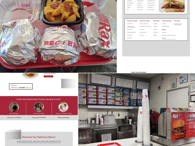 Rax Menu