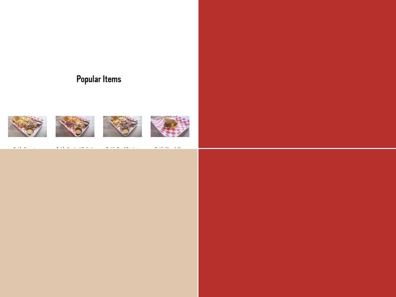 Bob’s Backyard Barbeque Menu