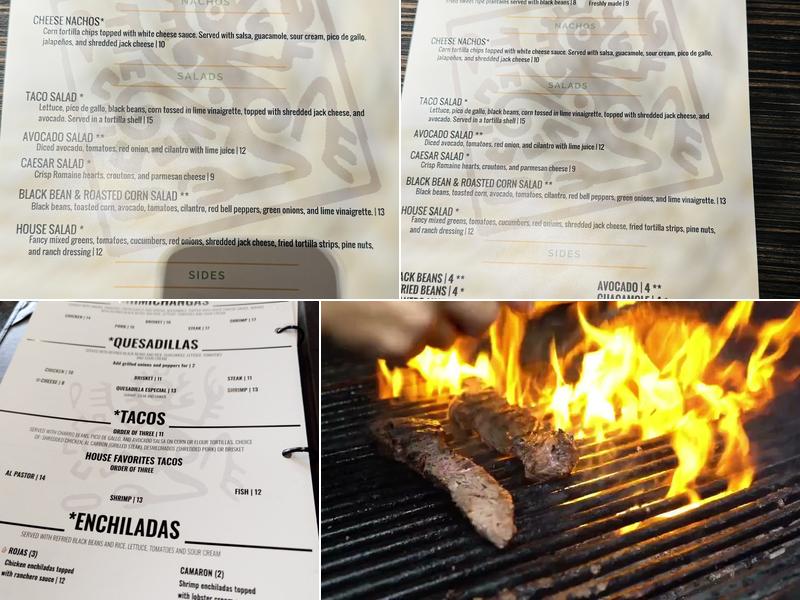 Mayan Kitchen Menu