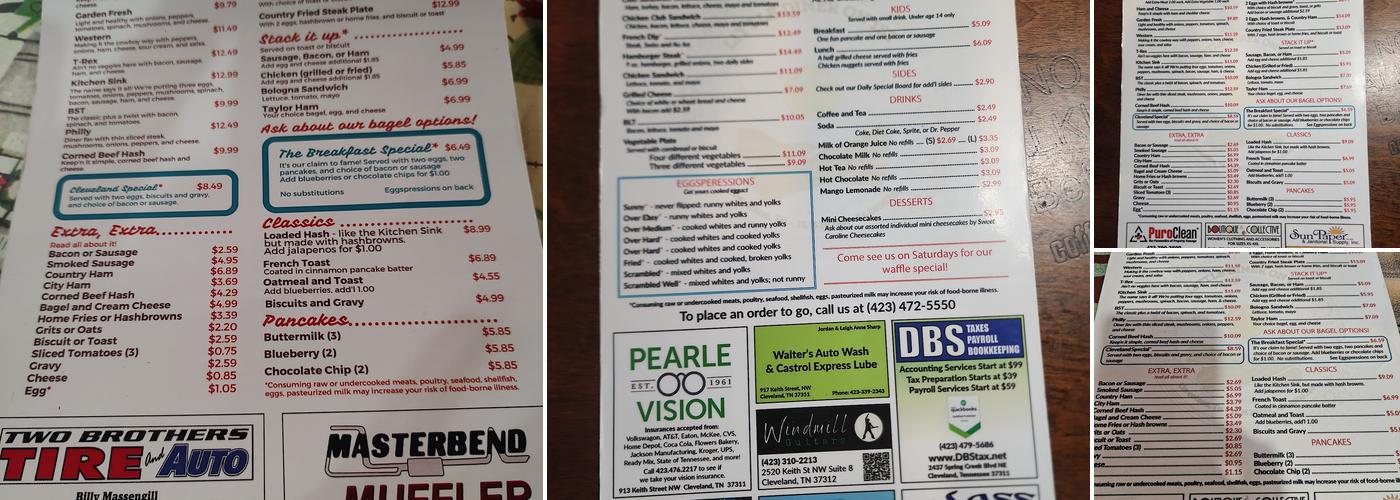 Little Diner On 1st Menu