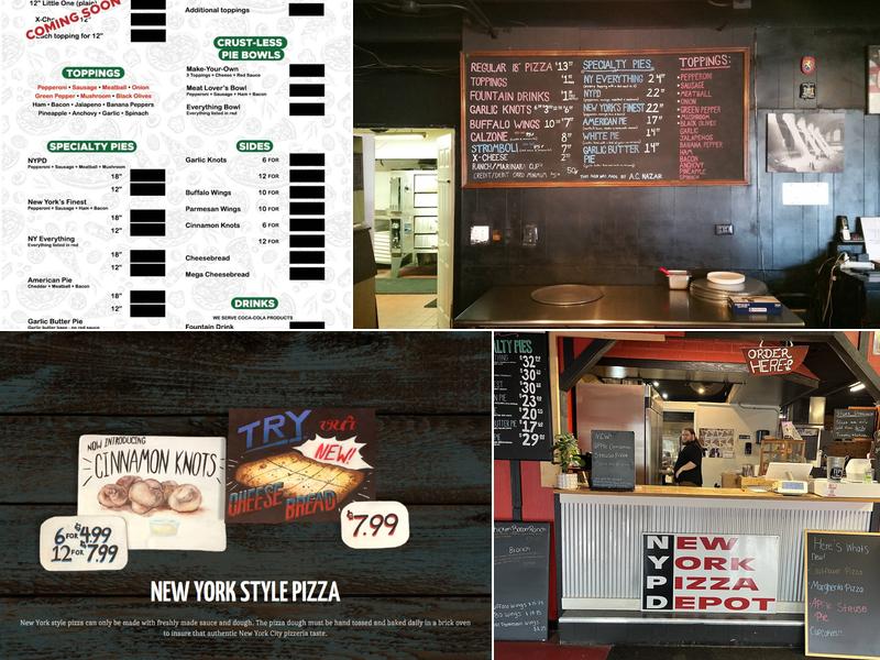 New York Pizza Depot Menu