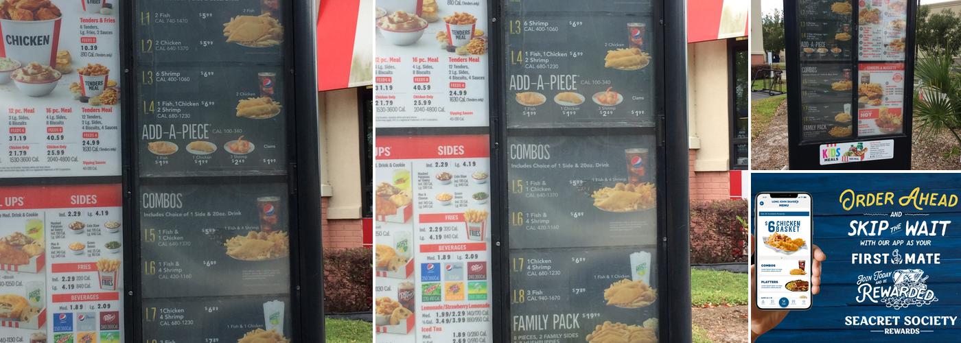 Long John Silver's | KFC Menu
