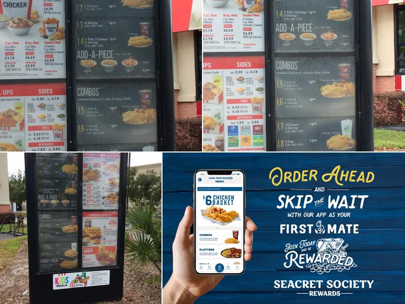 Long John Silver's | KFC Menu
