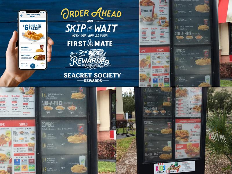 Long John Silver's | KFC Menu