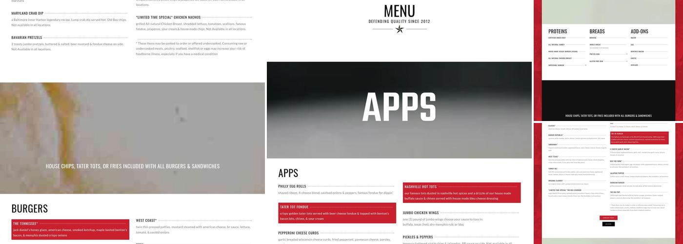 Burger Republic Menu