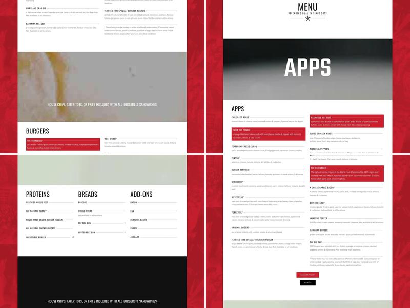 Burger Republic Menu