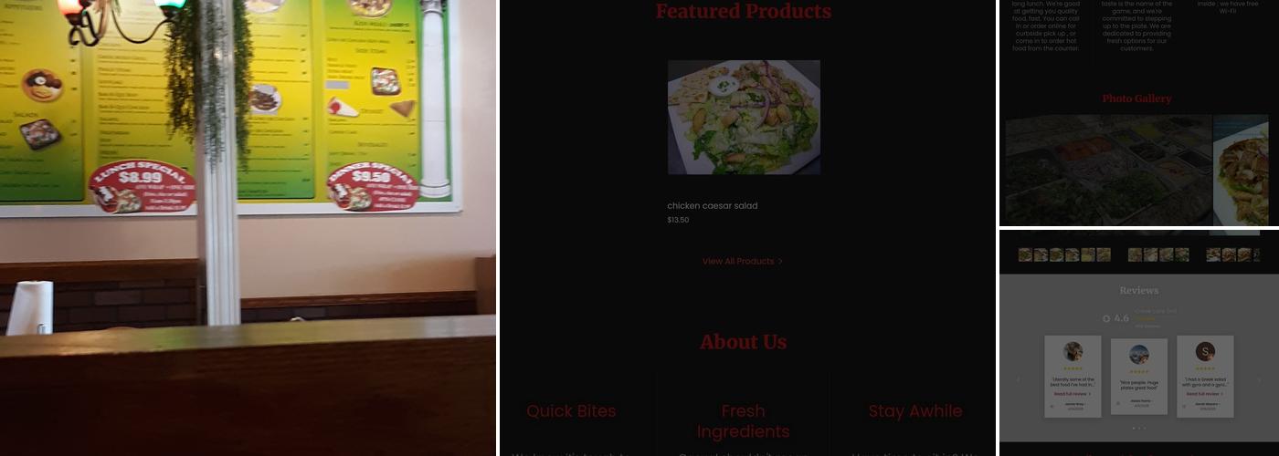 Greek Cafe Grill Menu