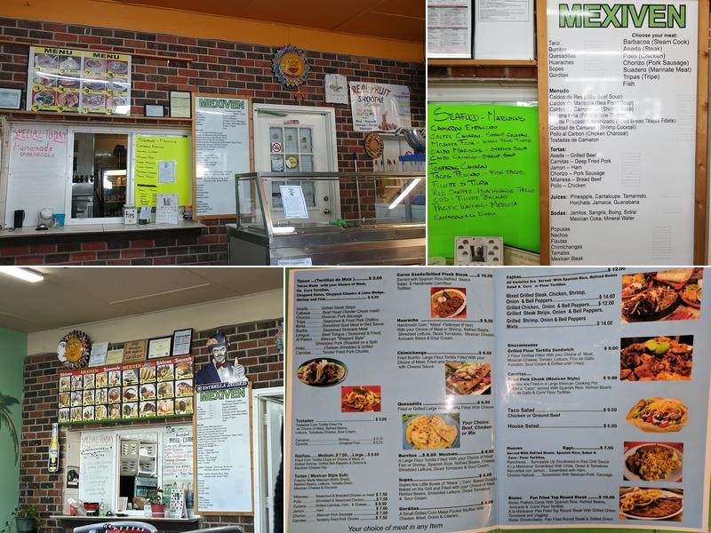 Mexiven Menu