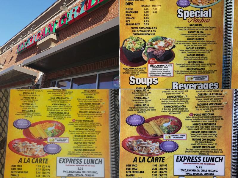 La Loma Mexican Restaurant Menu