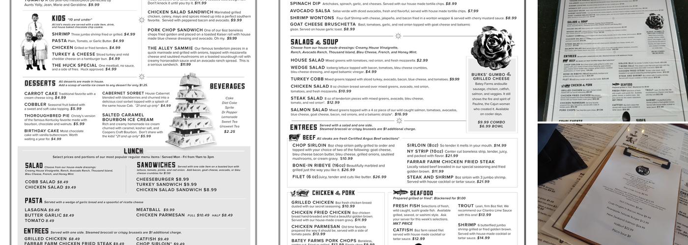 The Alley on Main Menu