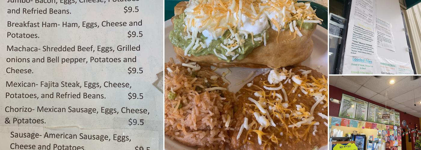 Colima's Menu