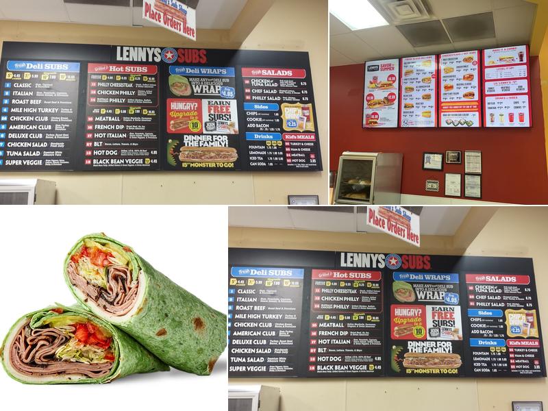 Lennys Grill & Subs Menu