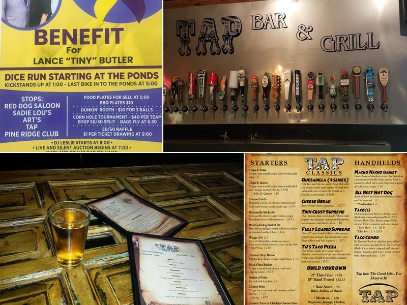 Tap Bar & Grill Menu