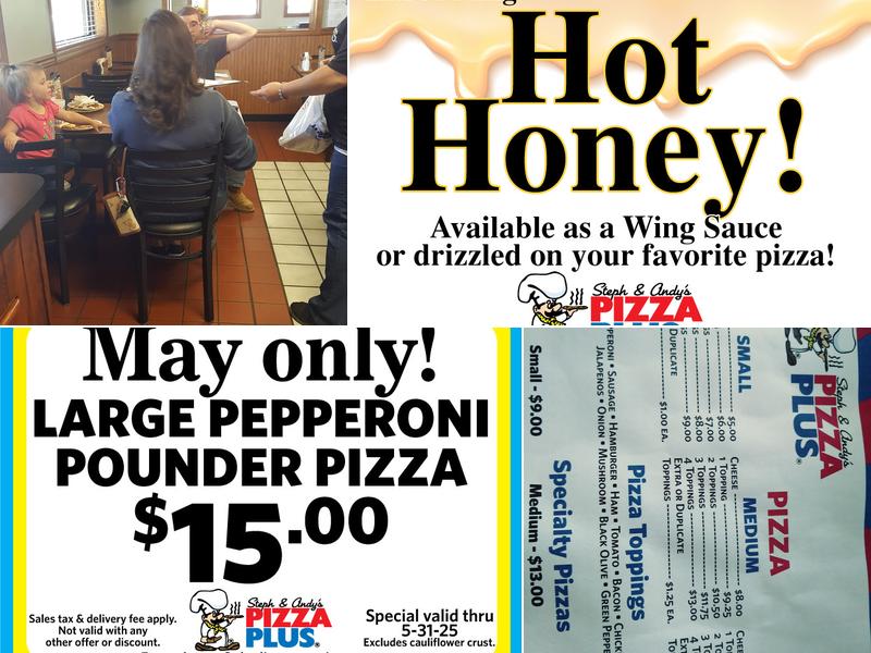 Pizza Plus Menu