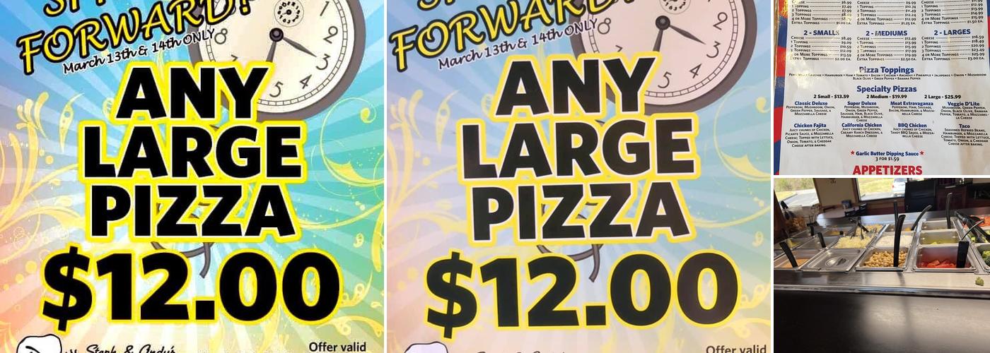 Pizza Plus Menu