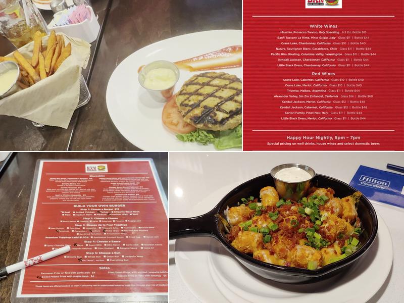 Burger Bar Menu