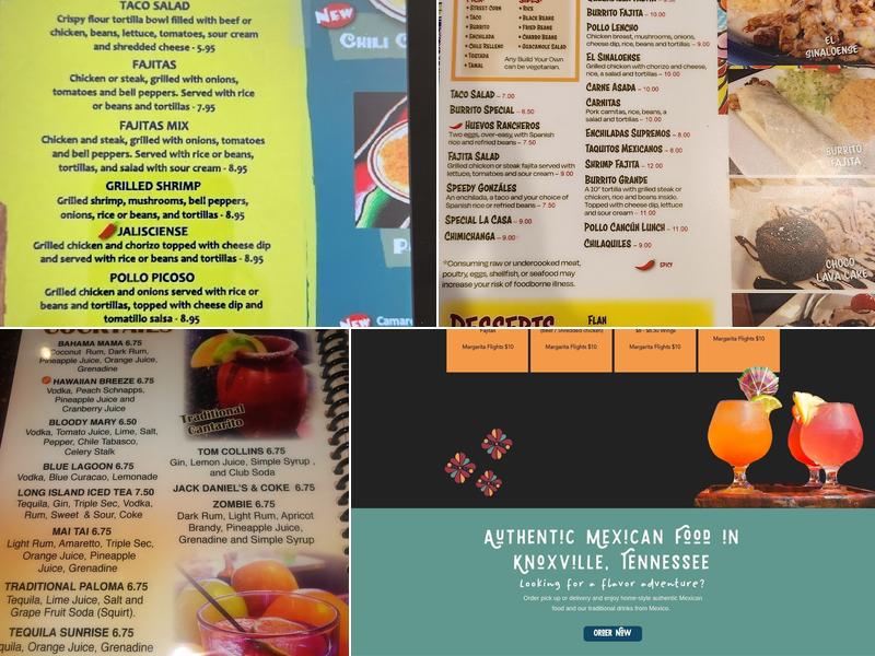 Don Chuy's Fresh Mex & Cantina Menu