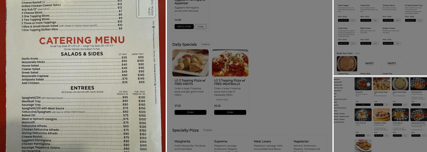 Sal's Family Pizza (Franklin) Menu