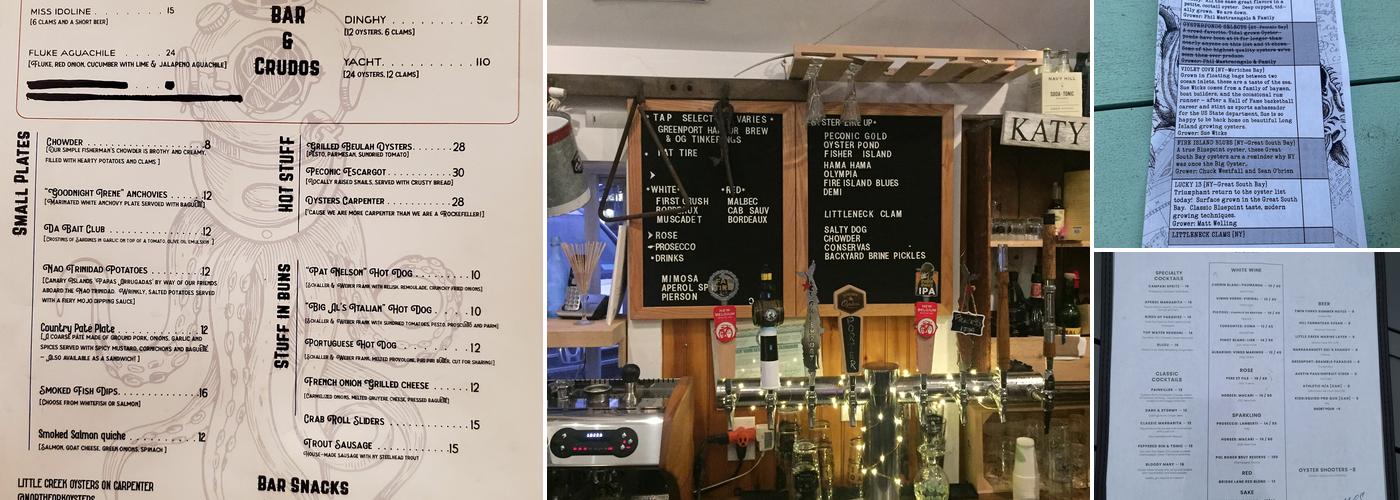 Little Creek Oyster Farm & Market Menu