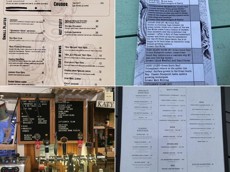 Little Creek Oyster Farm & Market Menu