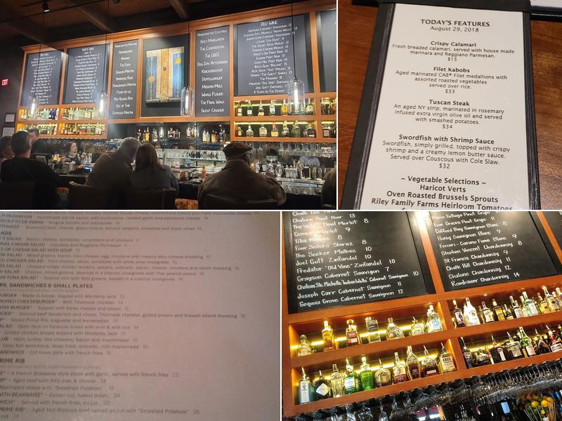 J. Alexander's Restaurant Menu