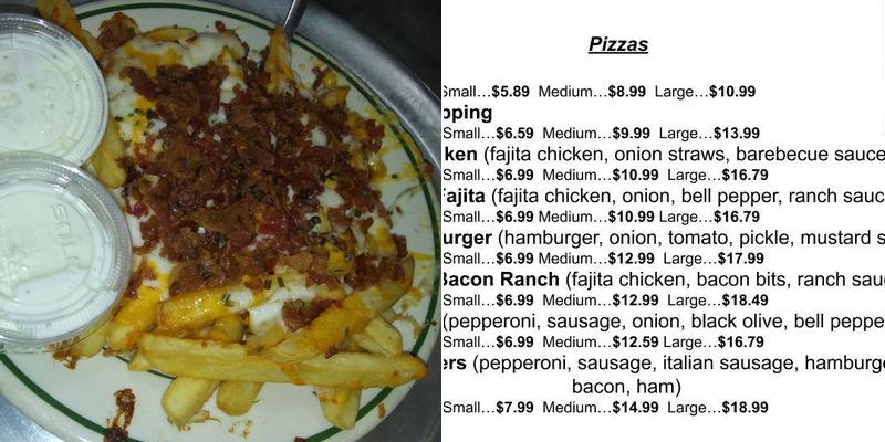 Pizza Plus Menu