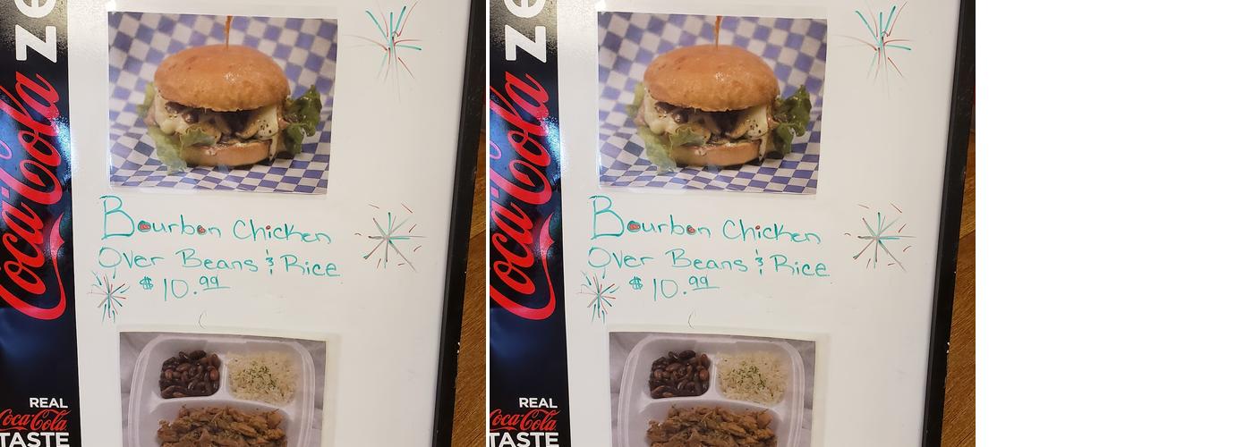 Spain Creek Tavern Menu