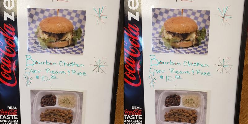 Spain Creek Tavern Menu