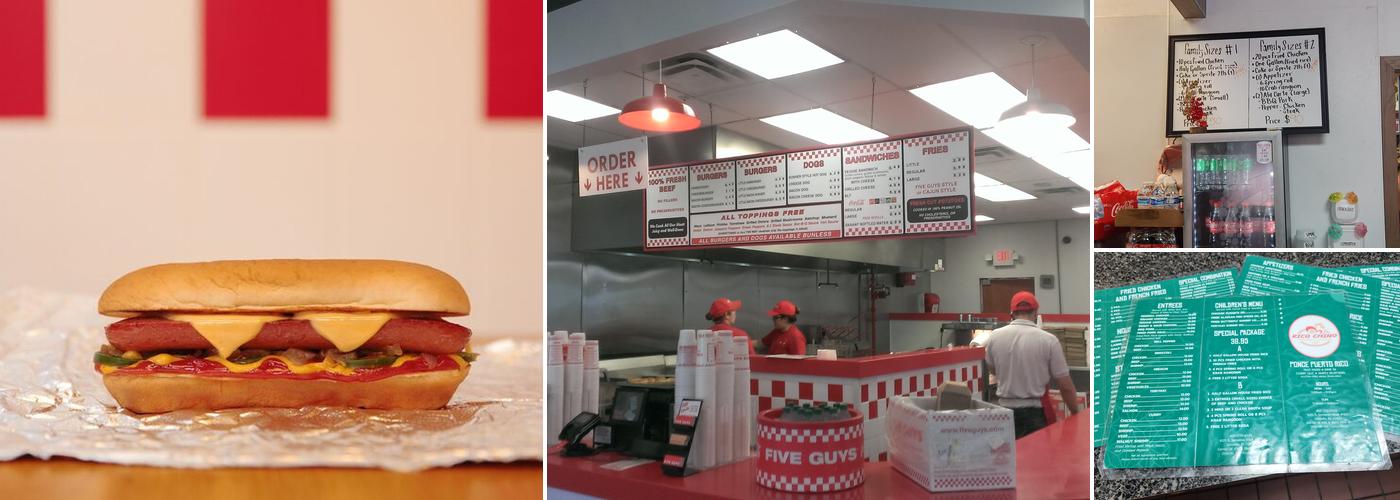 Five Guys Menu