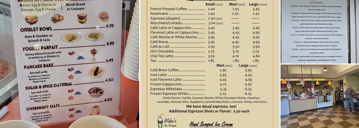 Sip Café Menu