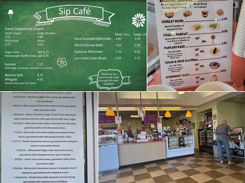 Sip Café Menu