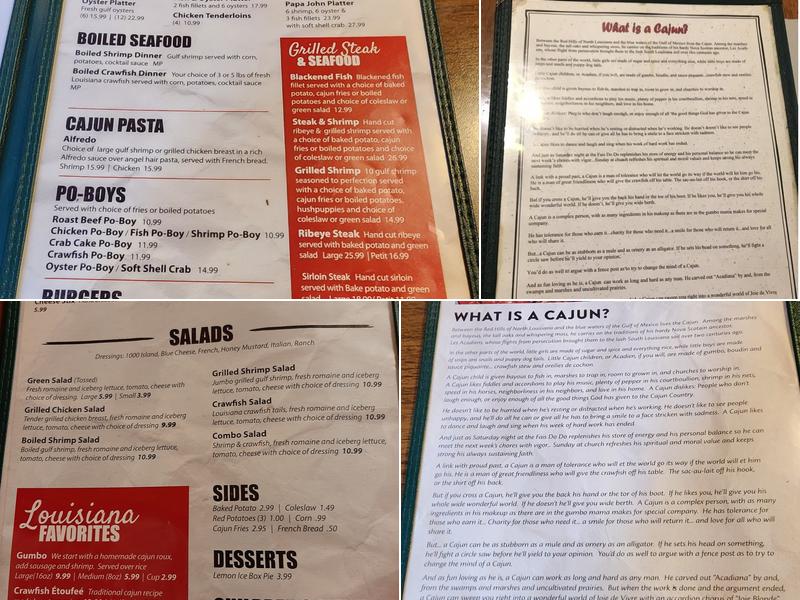 Sevin's Menu