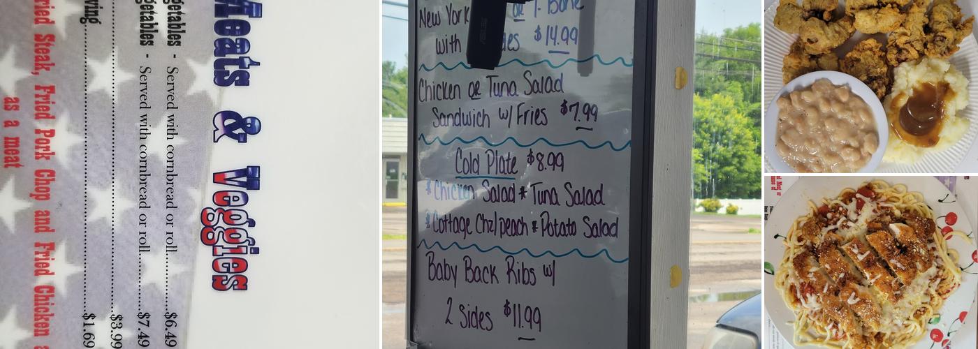 Old Glory Menu
