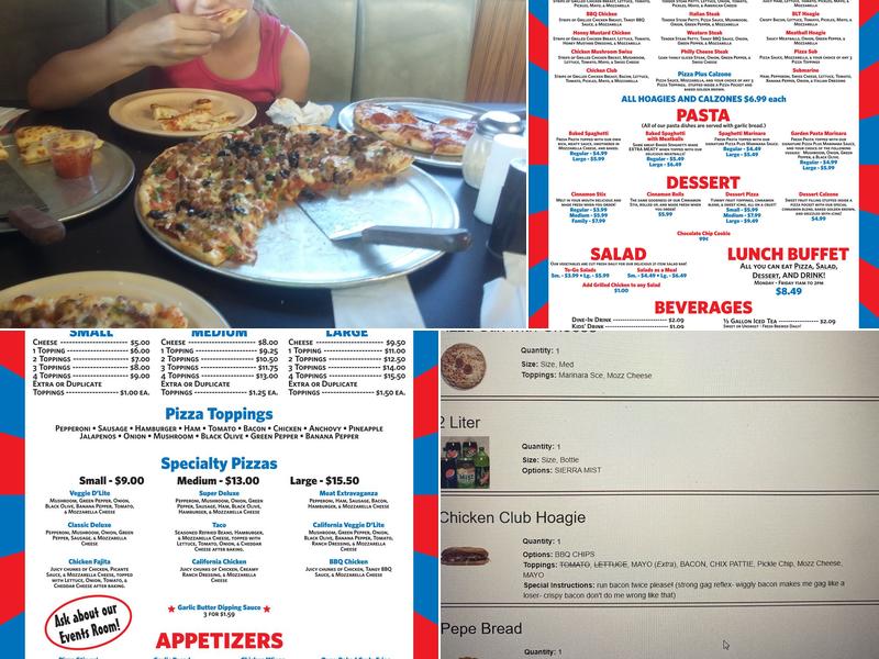 Pizza Plus Menu