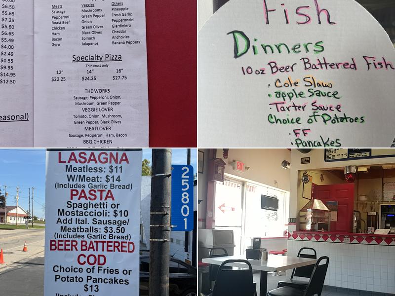 Pizza Time Menu