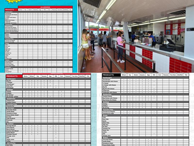 Pal's Sudden Services Menu