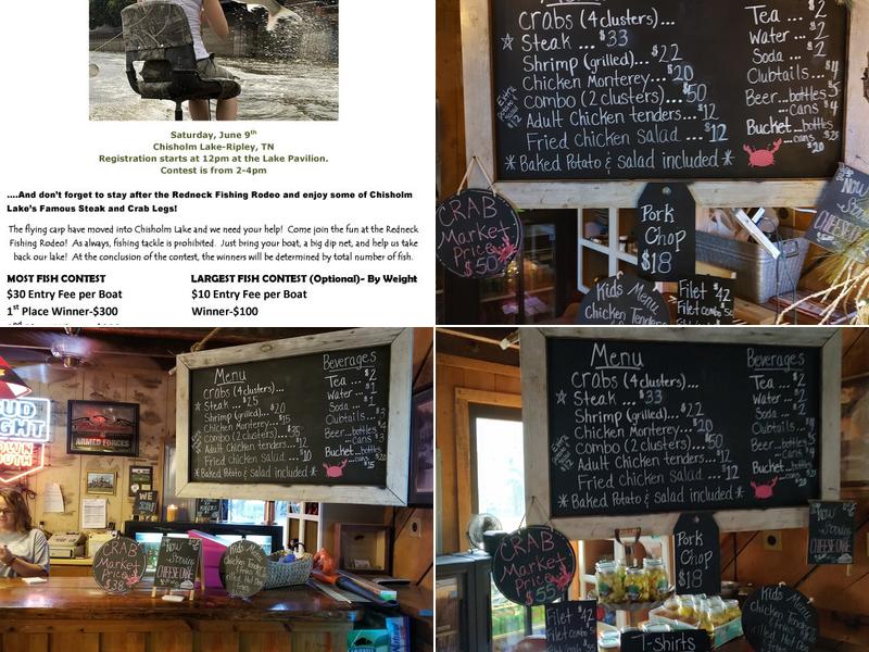 Chisholm Lake Store Menu