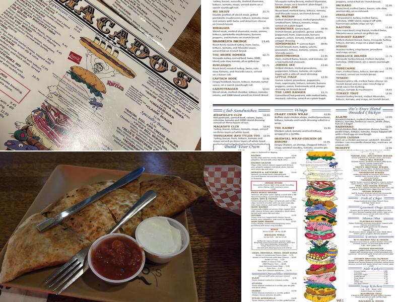 Macado's Menu