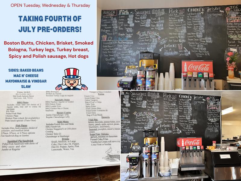 Smokin Joes BBQ Menu