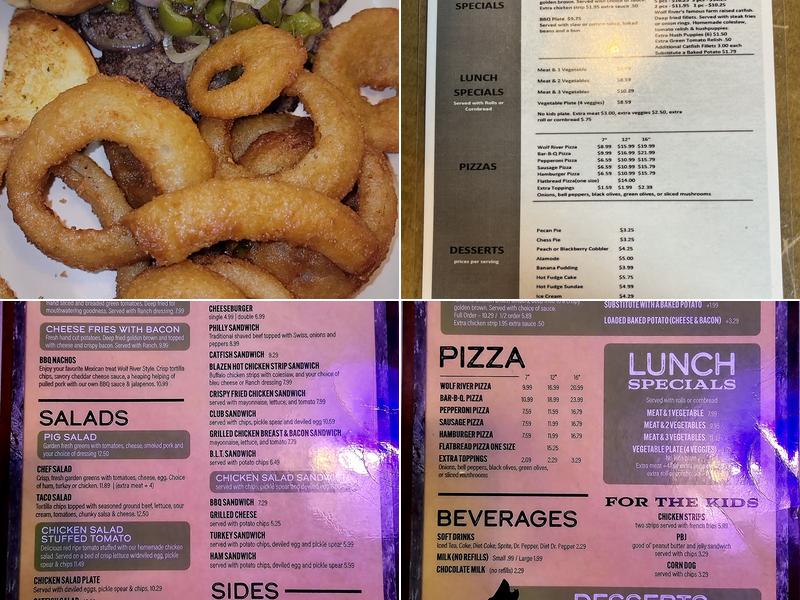 Wolf River Cafe Menu