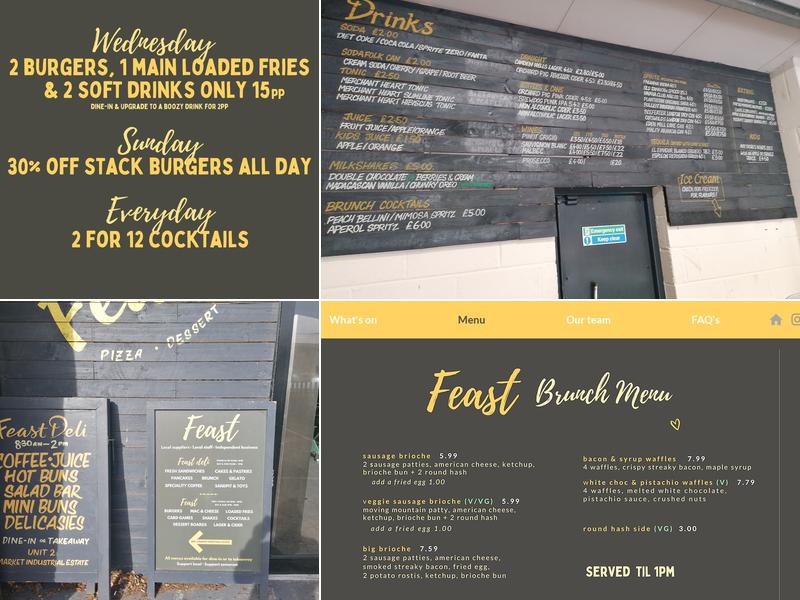 Feast - Yatton Delivery Menu