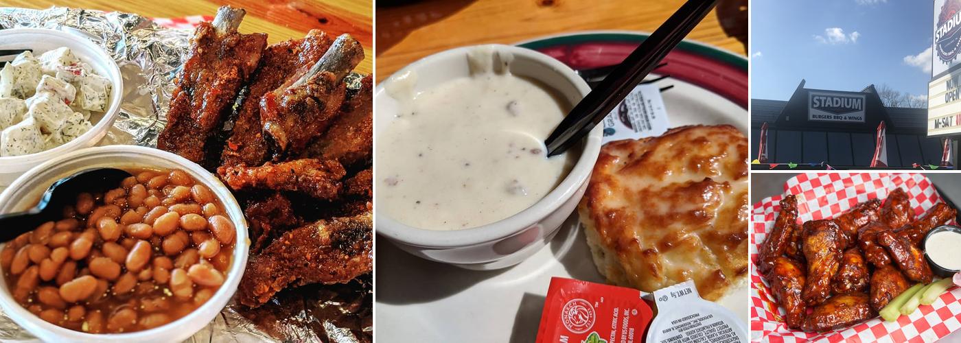 Stadium-Burgers, BBQ and Wings